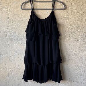 Eryn Brinié Chic Black Layered Camisole Top